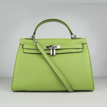 HKL32O0GS005 Hermes Kelly 32CM Verde (argento)